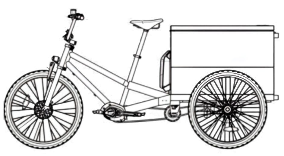 Venture side elevation line drawing